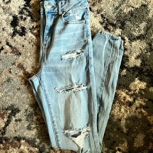 American eagle highest high rise curvy jegging size 2